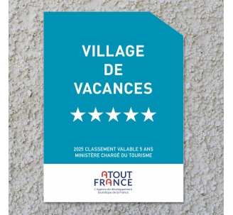 Panonceau Village de vacances 5 étoiles 2025