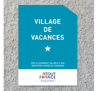 Panonceau Village de vacances 1 étoile 2025