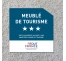 Panonceau Meublé de tourisme 3 étoiles 2025