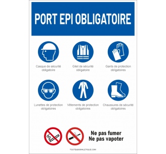 Port EPI obligatoire