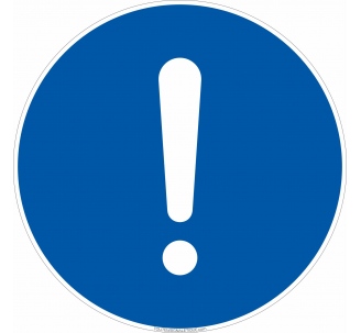 Panneau de sécurité Obligation générale