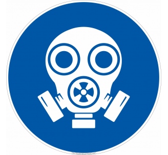 Panneau de sécurité Protection des voies respiratoires obligatoire