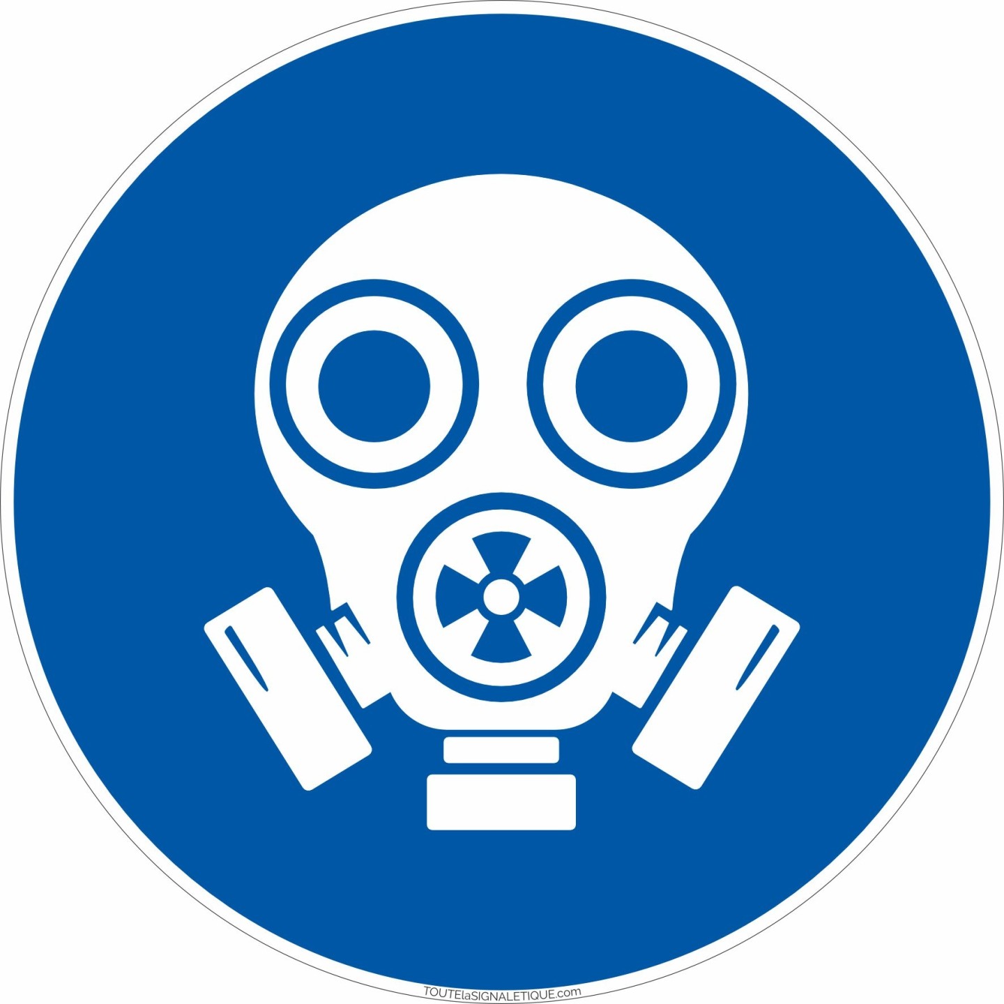 Panneau de sécurité Protection des voies respiratoires obligatoire