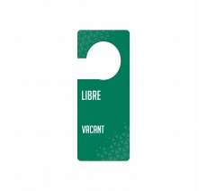 Pancarte accroche-porte "LIBRE/OCCUPÉ"