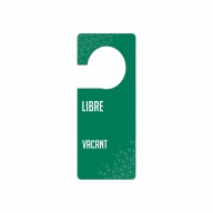 Pancarte accroche-porte "LIBRE/OCCUPÉ"