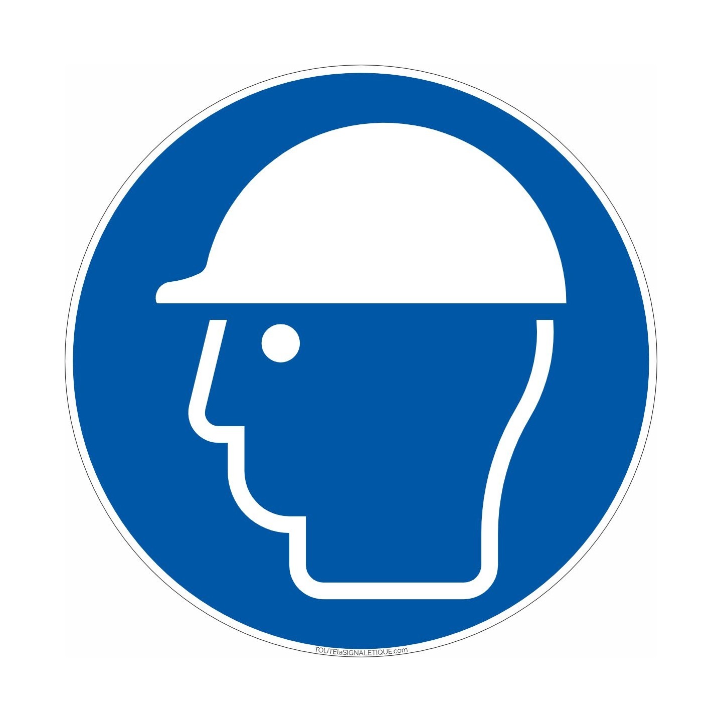 Panneau Port casque obligatoire