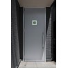 Plaque de porte avec chiffre à personnaliser, en plexiglass avec relief