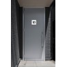 Plaque de porte avec chiffre à personnaliser, en plexiglass avec relief