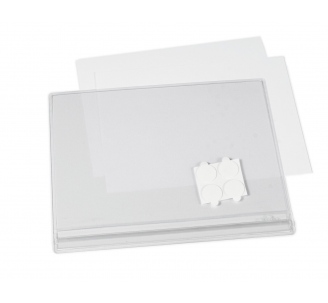 Pochette d'affichage DURAFRAME Etanche A4 ou A3, fixation avec serre-câbles