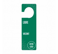 Pancarte accroche-porte "LIBRE/OCCUPÉ"