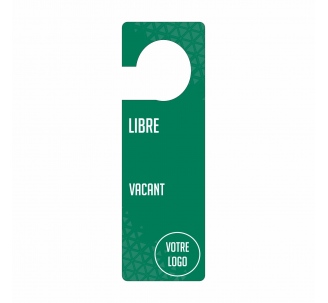 Pancarte accroche-porte "LIBRE/OCCUPÉ"