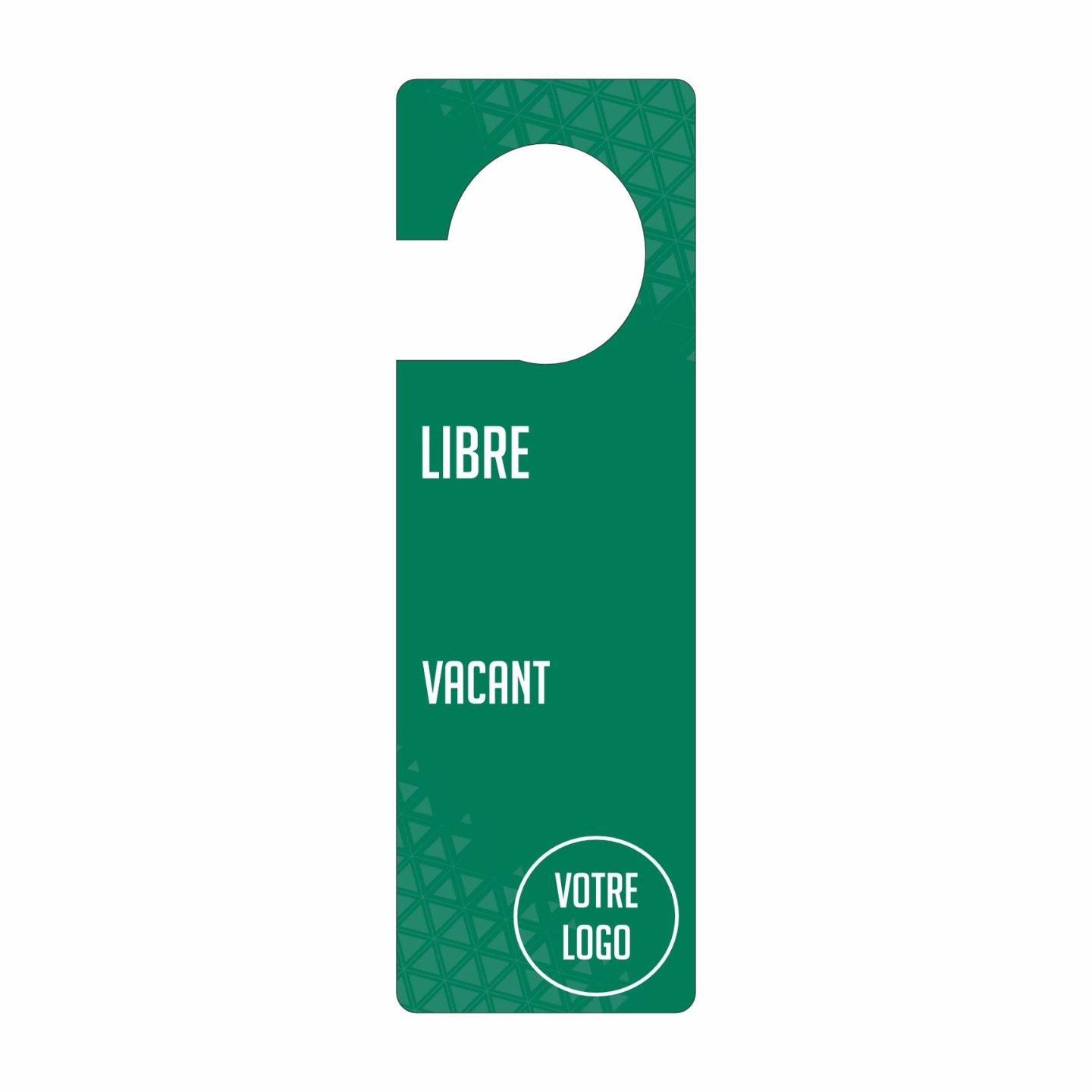Pancarte accroche-porte "LIBRE/OCCUPÉ"