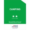 Panonceau Camping loisirs 2 étoiles 2026