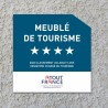 Panonceau Meublé de tourisme 4 étoiles 2026