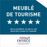 Panonceau Meublé de tourisme 5 étoiles 2026