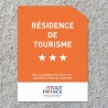 Panonceau Résidence de tourisme 3 étoiles 2026