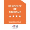 Panonceau Résidence de tourisme 4 étoiles 2026