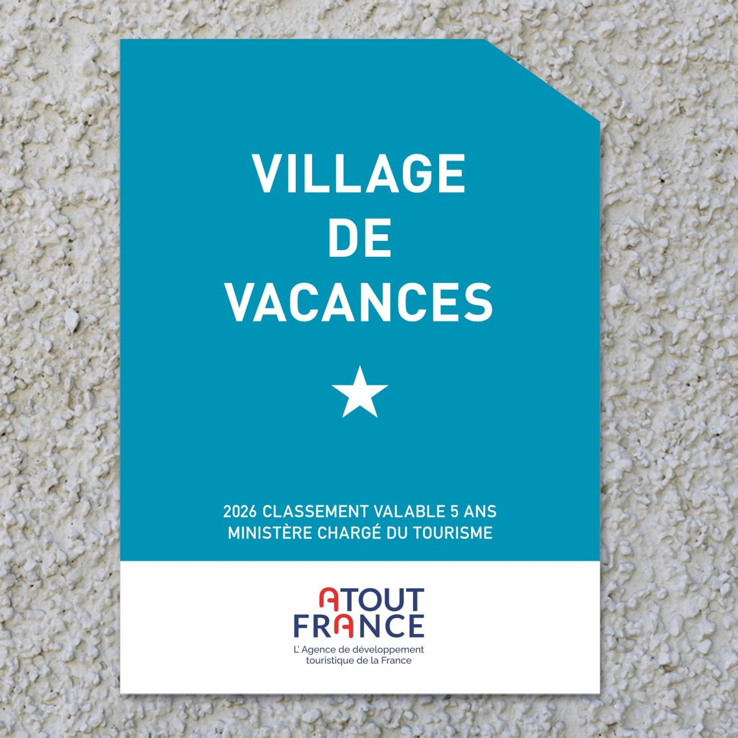 Panonceau Village de vacances 1 étoile 2026