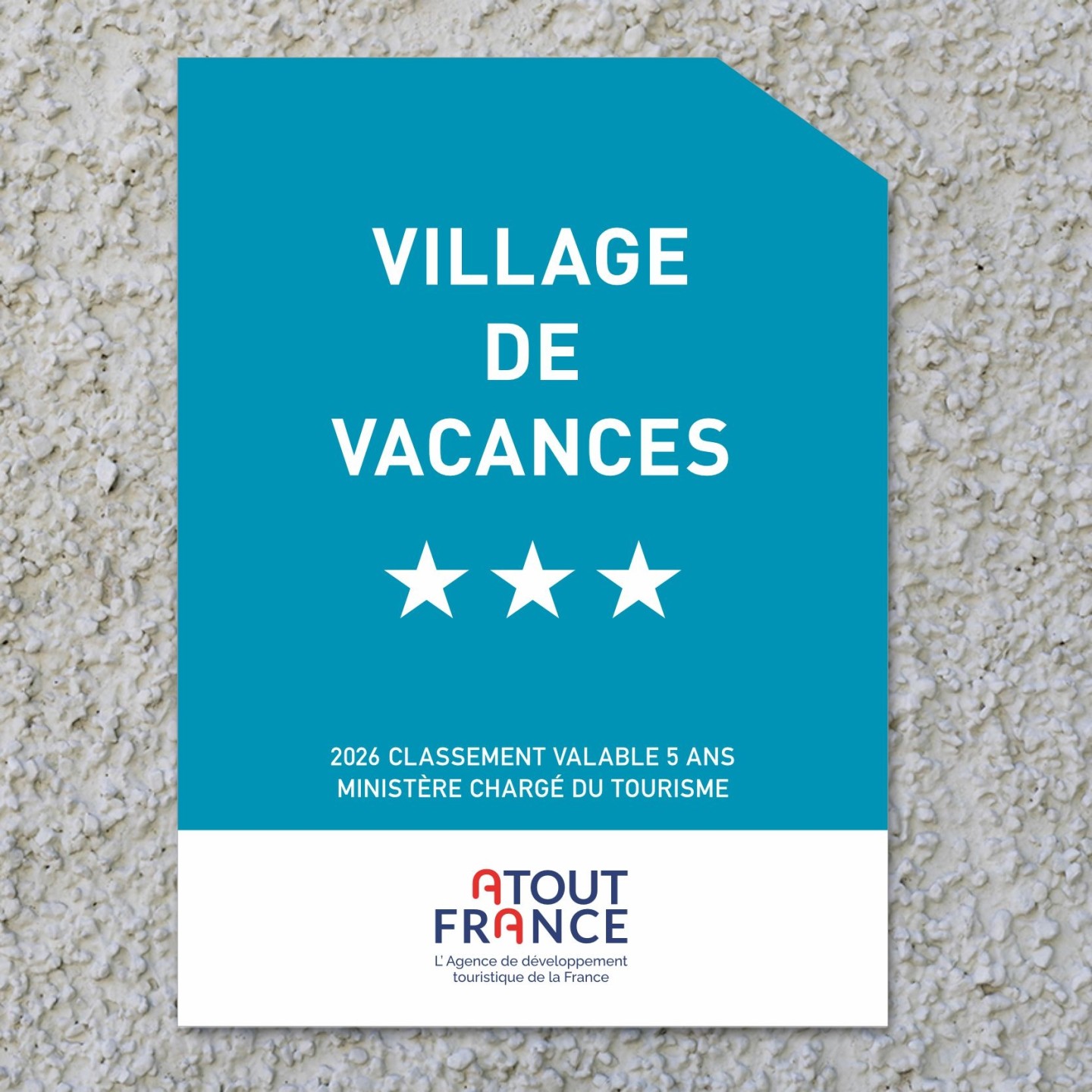 Panonceau Village de vacances 3 étoiles 2026