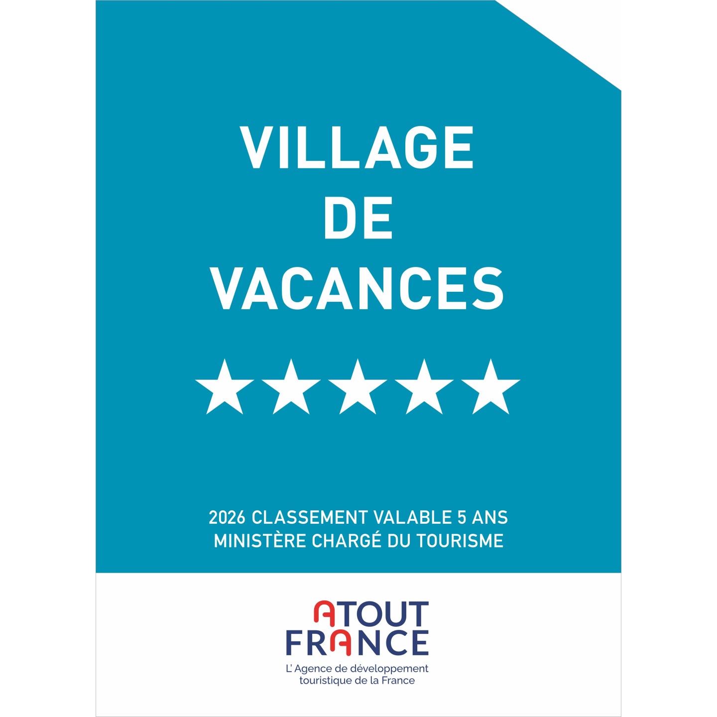 Panonceau Village de vacances 5 étoiles 2026