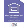Panonceau auberge collective classée 2026