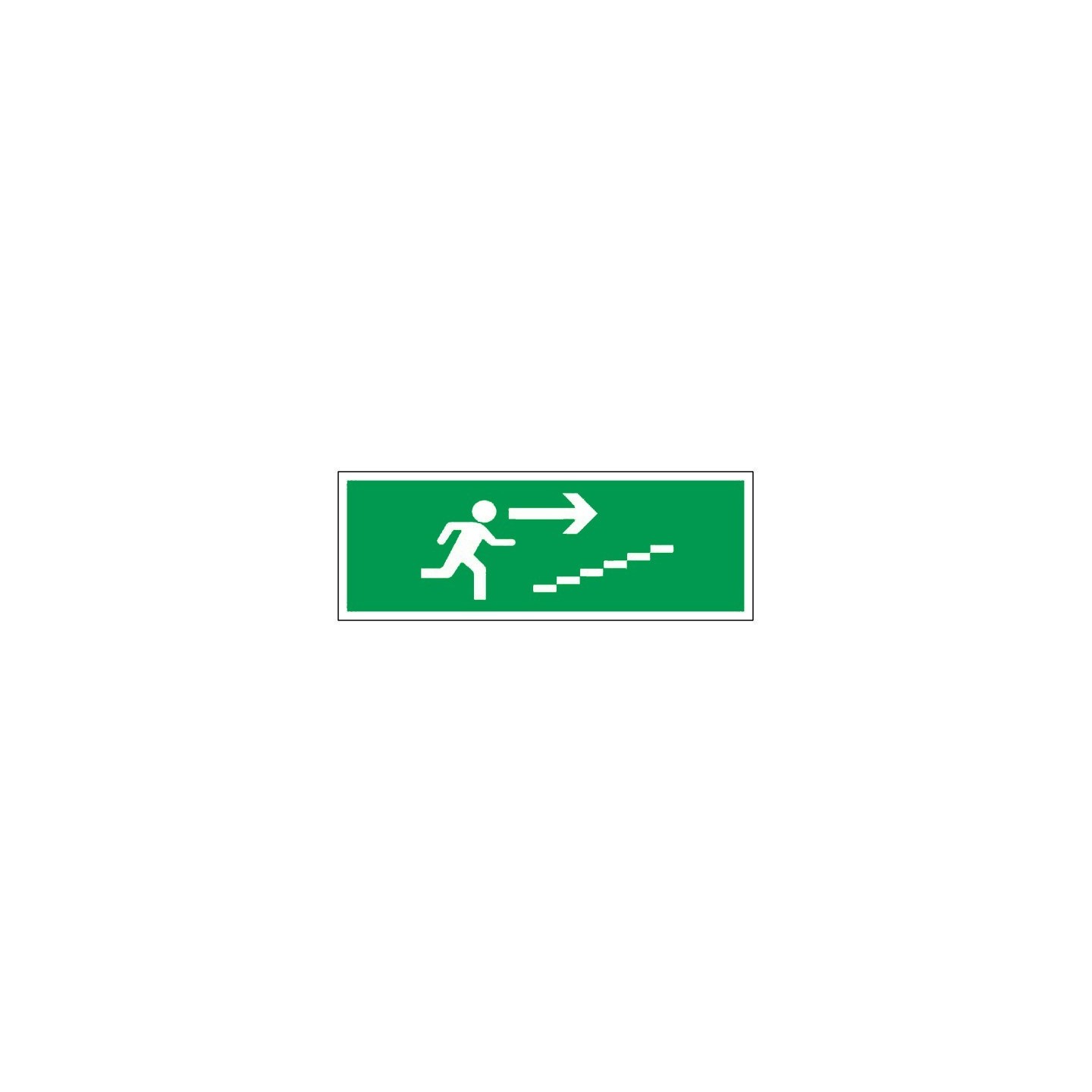 Panneau PVC ou adhésif Escalier de secours montée à droite
