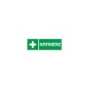 Panneau PVC rigide ou autocollant 120x330 mm Infirmerie