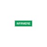 Adhésif ou panneau PVC rigide dim: H 120 x L 330 mm Infirmerie