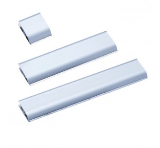 Rail pince en aluminium H 40 x P 13 mm