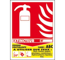 Panneaux PVC Priplack classe de feu ABC dim: H 270 xL 200 mm