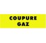 Panneau coupure de gaz - PVC Priplack