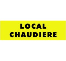 Panneau local chaudière - PVC Priplack