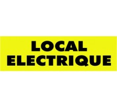 Panneau local électrique - PVC Priplack