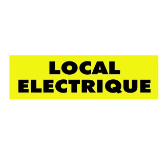 Panneau local électrique - PVC Priplack