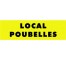 Panneaux local poubelles - PVC Priplack