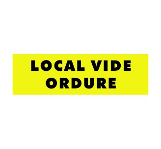 Panneau local vide ordure - PVC Priplack