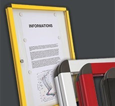 Vitrines d'affichage extérieures
