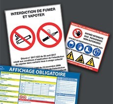 Affichage obligatoire