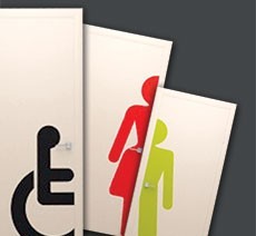 Signalisation sur vitres, portes et sols