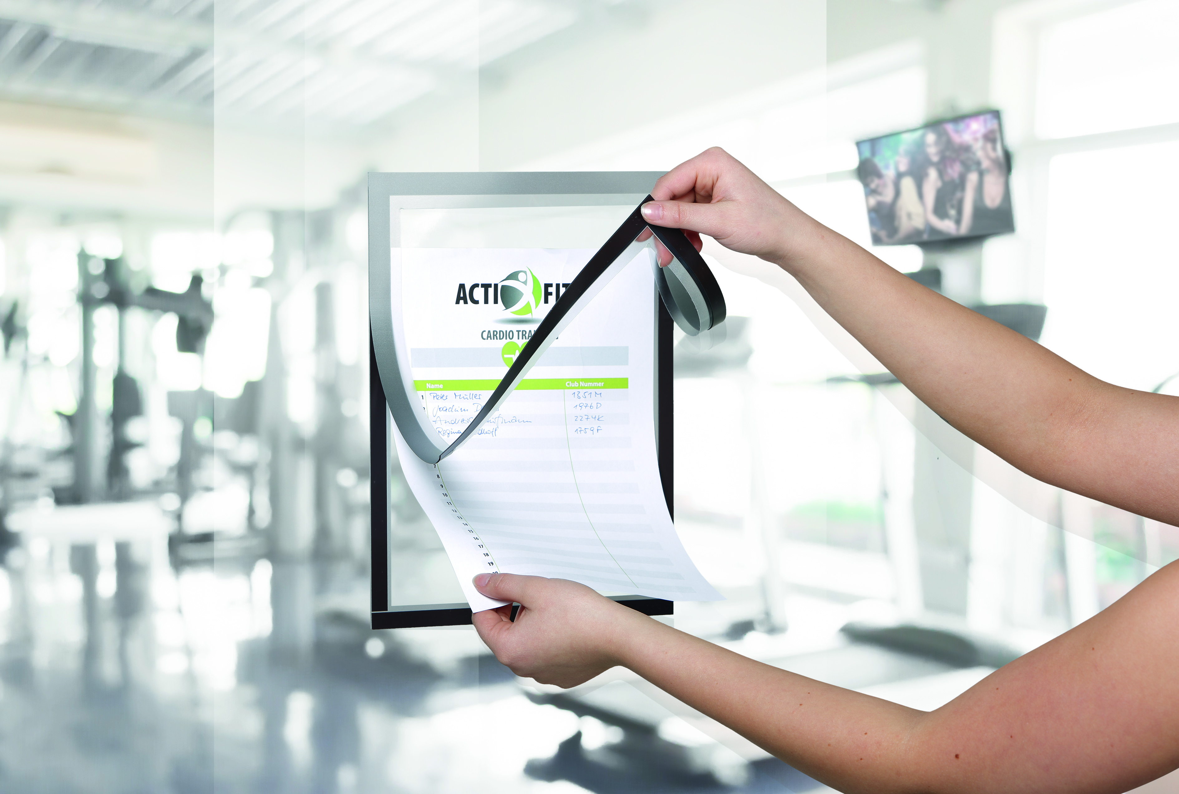 Qu'est ce qu'un cadre porte document DURAFRAME ?